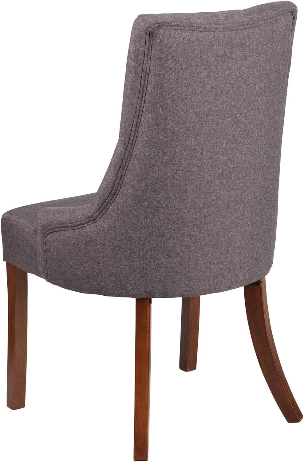 image:imageFlash Furniture HERCULES Paddington Series Grey Fabric Tufted ChairGray Fabric