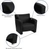 Flash Furniture HERCULES Majesty Series Black LeatherSoft Chair