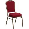 Flash Furniture Kathryn 6-Foot Plastic Folding Training Table Set with 2 Crown Back Stack Chairs
