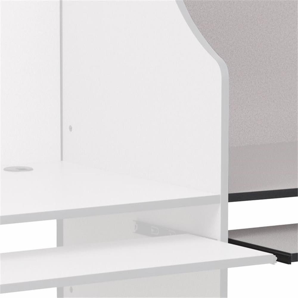 image:imageFlash Furniture Jordan AddOn Study Carrel in Nebula Grey FinishNebula Grey