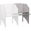 Flash Furniture Jordan Add-On Study Carrel in Nebula Grey Finish(Nebula Grey)