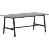 Flash Furniture Redmond Conference Table with A-Frame Base, Commercial Water and Scratch Resistant Laminate Finish, PVC Edge, Heavy Duty Steel Frame, 72×36, Walnut(Gray Oak)