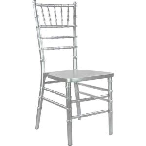 Flash Furniture Advantage Lime Wash Chiavari Chair(Silver)