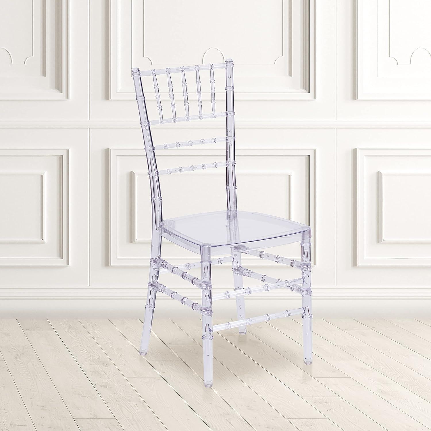image:imageFlash Furniture Flash Elegance Crystal Ice Stacking Chiavari Chair1 Pack