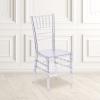 Flash Furniture Flash Elegance Crystal Ice Stacking Chiavari Chair(1 Pack)