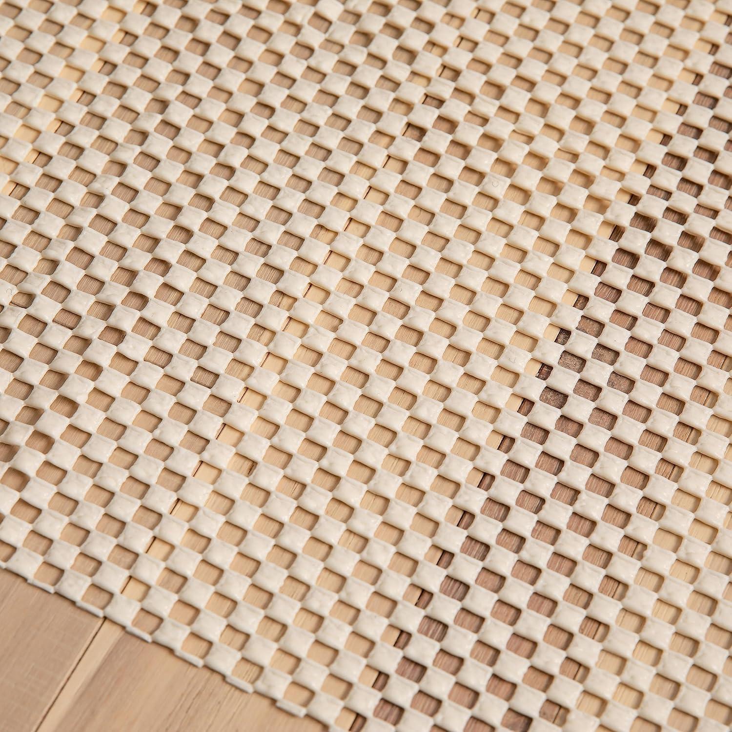 image:imageFlash Furniture Fealty Non Slip Rug Pad for 2 x 3 Area Rug Hardwood Floor Rug Gripper Anti Skid Rug Pad Protective Cushioning Rug Pad73 x 93 Rectangular
