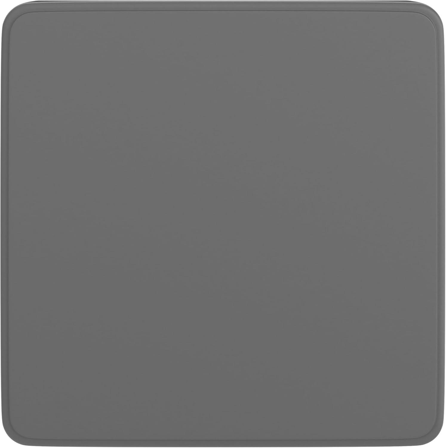 image:imageFlash Furniture Paige 24x24 Kids Folding Table with Locking Legs Commercial Grade Table Recommended for Ages 24 in Granite WhiteGranite Gray