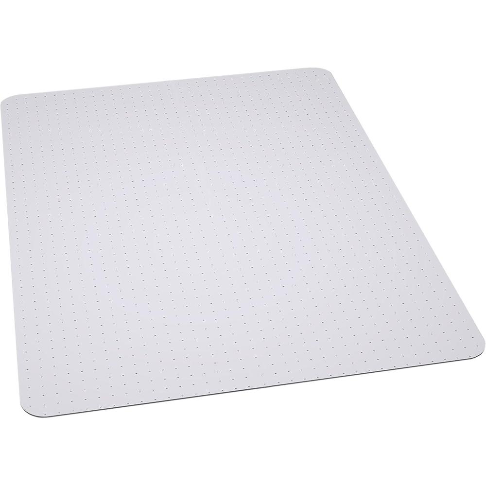 image:imageFlash Furniture Jackson 45 x 53 Carpet Chair Mat with Studded Gripper Back and Scuff Resistant Textured Top