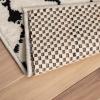 Flash Furniture Fealty Non Slip Rug Pad for 2′ x 3′ Area Rug, Hardwood Floor Rug Gripper Anti Skid Rug Pad Protective Cushioning Rug Pad(1′ x 1′ (Rectangular))