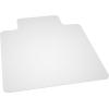 Flash Furniture Jackson 36” x 48” Hard Floor Chair Mat with Lip, Patterned Underside, and Scuff Resistant Textured Top