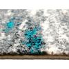Flash Furniture Marian Collection Area Rug – Distressed Turquoise Olefin Rug with Jute Backing – 3′ x 16′ – Entryway, Living Room, Bedroom(Turquoise)