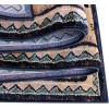Flash Furniture Matra Collection Rustic Style Bear and Cub Area Rug – Black – 2′ x 10′ – Jute Backing
