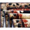 Flash Furniture Ursus Collection Rustic Lodge Wandering Black Bear & Cub Area Rug – Olefin Fibers in Brown, Beige, Black, & Green – 3′ x 10′ Accent Rug – Jute Backing(2’10” x 10′ (Rectangular))