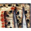 Flash Furniture Ursus Collection Rustic Lodge Wandering Black Bear & Cub Area Rug – Olefin Fibers in Brown, Beige, Black, & Green – 3′ x 10′ Accent Rug – Jute Backing(2′ x 7’4″ (Rectangular))