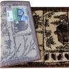 Flash Furniture Vale Collection Wildlife Area Rug – Rustic Brown Nature Inspired Olefin Rug – 2′ x 7′ Area Rug – Jute Backing – Entryway, Living Room, Bedroom(Brown)