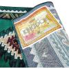 Flash Furniture Ventana Collection Southwestern Accent Rug – Low Pile Hunter Green Olefin Rug – 2×7 Area Rug – Jute Backing – Hallway, Entryway, Bedroom, Living Room(Hunter Green)