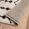 Flash Furniture Fealty Non Slip Rug Pad for 2′ x 3′ Area Rug, Hardwood Floor Rug Gripper Anti Skid Rug Pad Protective Cushioning Rug Pad(4’8″ x 6’9″ (Rectangular))