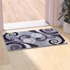 Flash Furniture Valli Collection Area Rug – High Pile Purple Olefin Rug – 2′ x 7′ Area Rug – Jute Backing – Hallway, Entryway, Bedroom, Living Room(Purple)