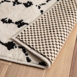 Flash Furniture Fealty Non Slip Rug Pad for 2′ x 3′ Area Rug, Hardwood Floor Rug Gripper Anti Skid Rug Pad Protective Cushioning Rug Pad(4’8″ x 6’9″ (Rectangular))