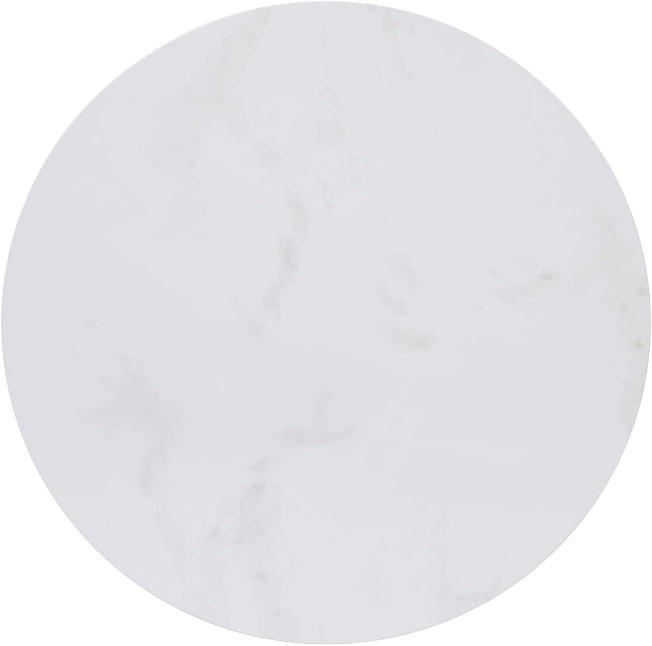 image:imageFlash Furniture Hampstead Collection End Table Modern White Marble Finish End Table Crisscross Brushed Gold Frame