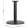 Flash Furniture 24” Round Restaurant Table Base with 4” Dia. Table Height Column