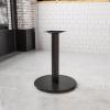 Flash Furniture 24” Round Restaurant Table Base with 4” Dia. Table Height Column