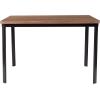 Flash Furniture Avalon 30″ x 45.75″ Rectangular Dining Table in Coffee Wood Finish