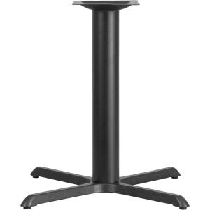 Flash Furniture 33” x 33” Restaurant Table X-Base with 4” Dia. Table Height Column