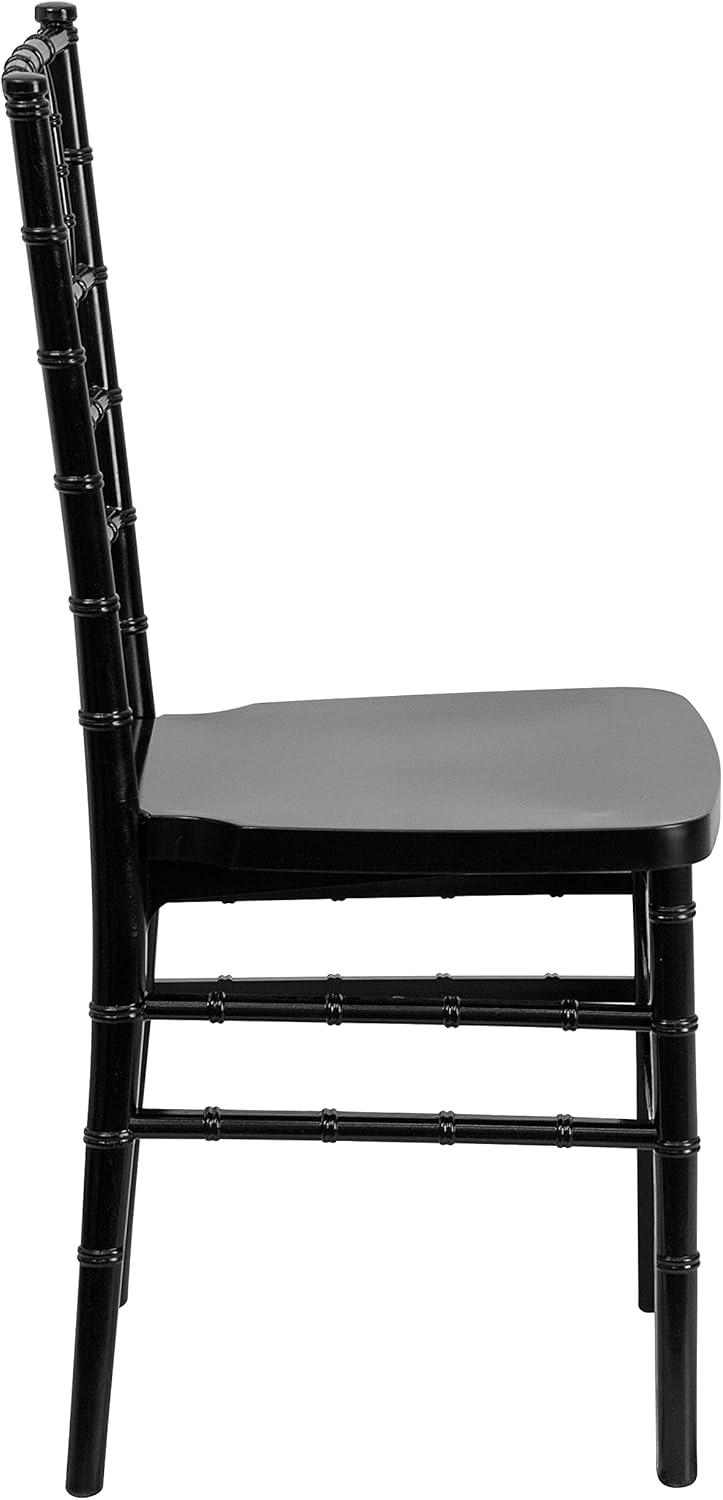 image:imageFlash Furniture 2 Pack HERCULES PREMIUM Series Black Resin Stacking Chiavari Chair1