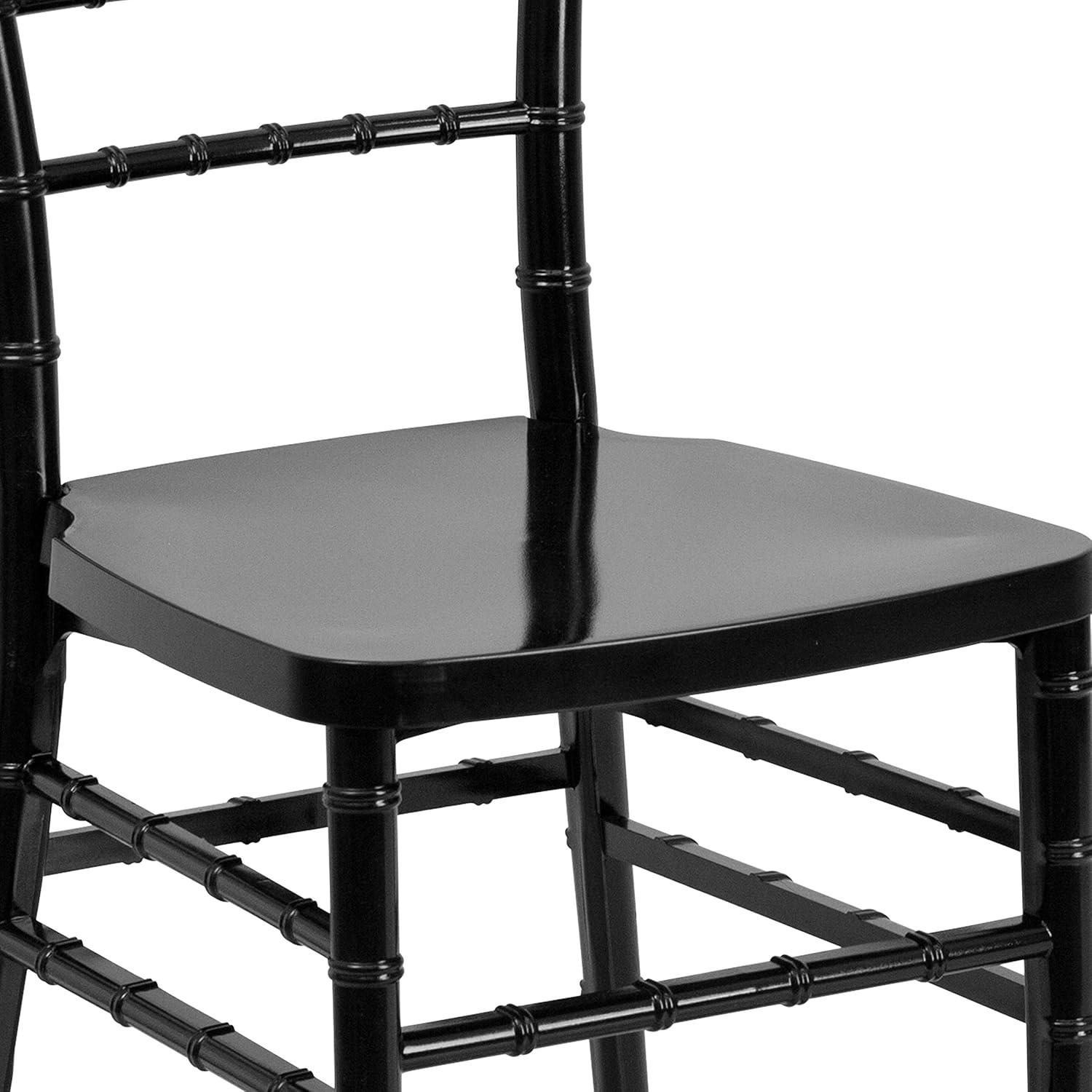 image:imageFlash Furniture 2 Pack HERCULES PREMIUM Series Black Resin Stacking Chiavari Chair2