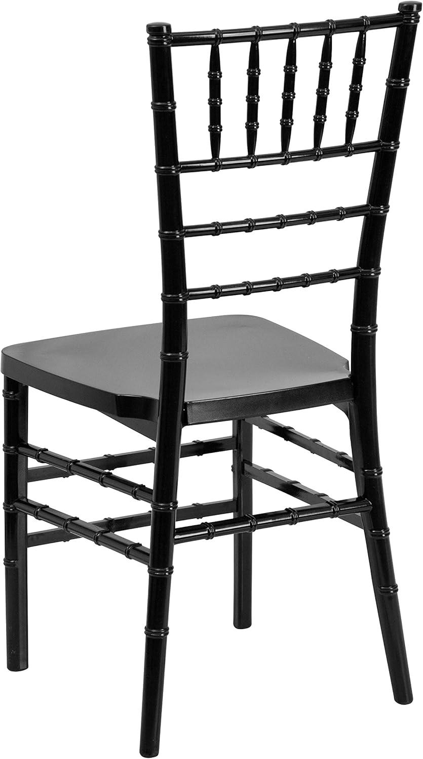image:imageFlash Furniture 2 Pack HERCULES PREMIUM Series Black Resin Stacking Chiavari Chair2