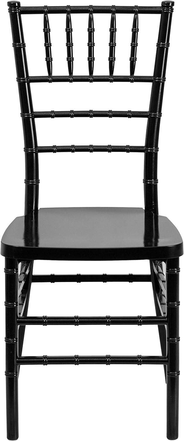 image:imageFlash Furniture 2 Pack HERCULES PREMIUM Series Black Resin Stacking Chiavari Chair2