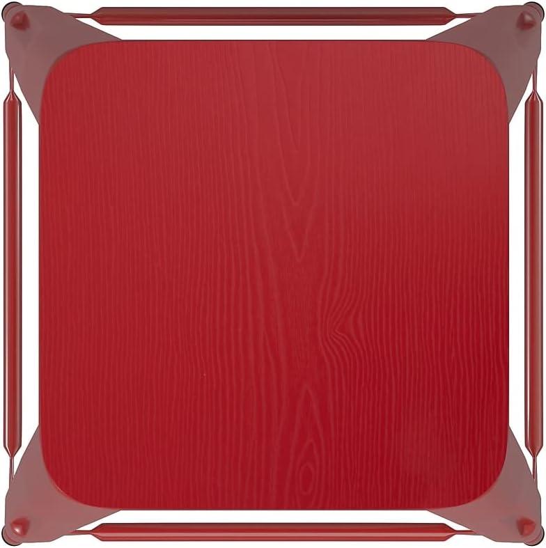 image:imageFlash Furniture Kai Commercial Grade IndoorOutdoor Bar Height Stool Silver Metal Frame Gray Poly Resin Seat 30 High BacklessRedRed