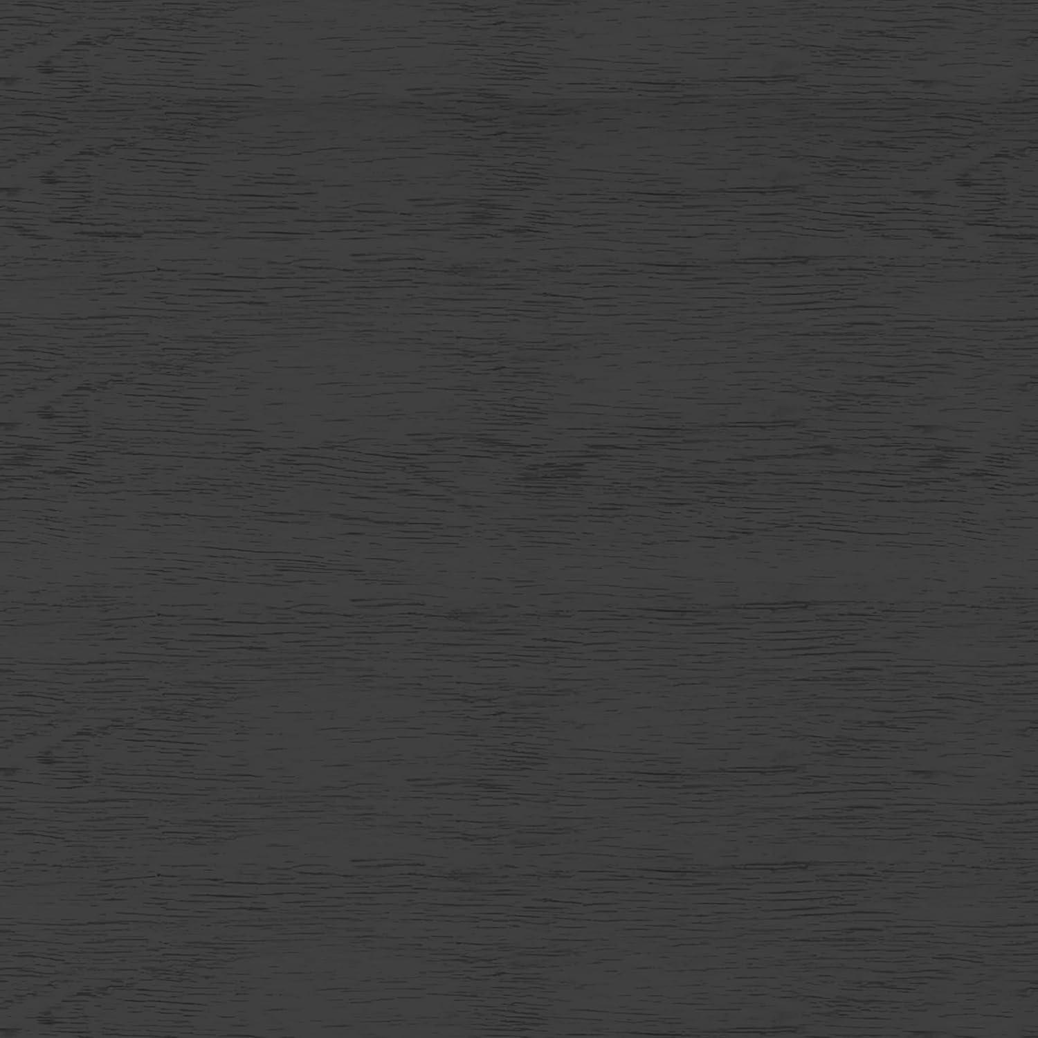 image:imageFlash Furniture Lila Commercial Metal IndoorOutdoor Restaurant Stack Chairs with Triple Slat Faux Teak Backs Set of 4 BlackBlack