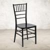 Flash Furniture 2 Pack HERCULES PREMIUM Series Black Resin Stacking Chiavari Chair(1)