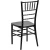 Flash Furniture 2 Pack HERCULES PREMIUM Series Black Resin Stacking Chiavari Chair(1)