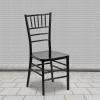 Flash Furniture 2 Pack HERCULES PREMIUM Series Black Resin Stacking Chiavari Chair(2)