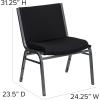 Flash Furniture 4 Pk. HERCULES Series Big & Tall 1000 lb. Rated Black Fabric Stack Chair