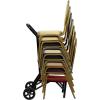 Flash Furniture Theresa Banquet Chair / Stack Chair Dolly