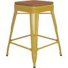 Yellow/Teak