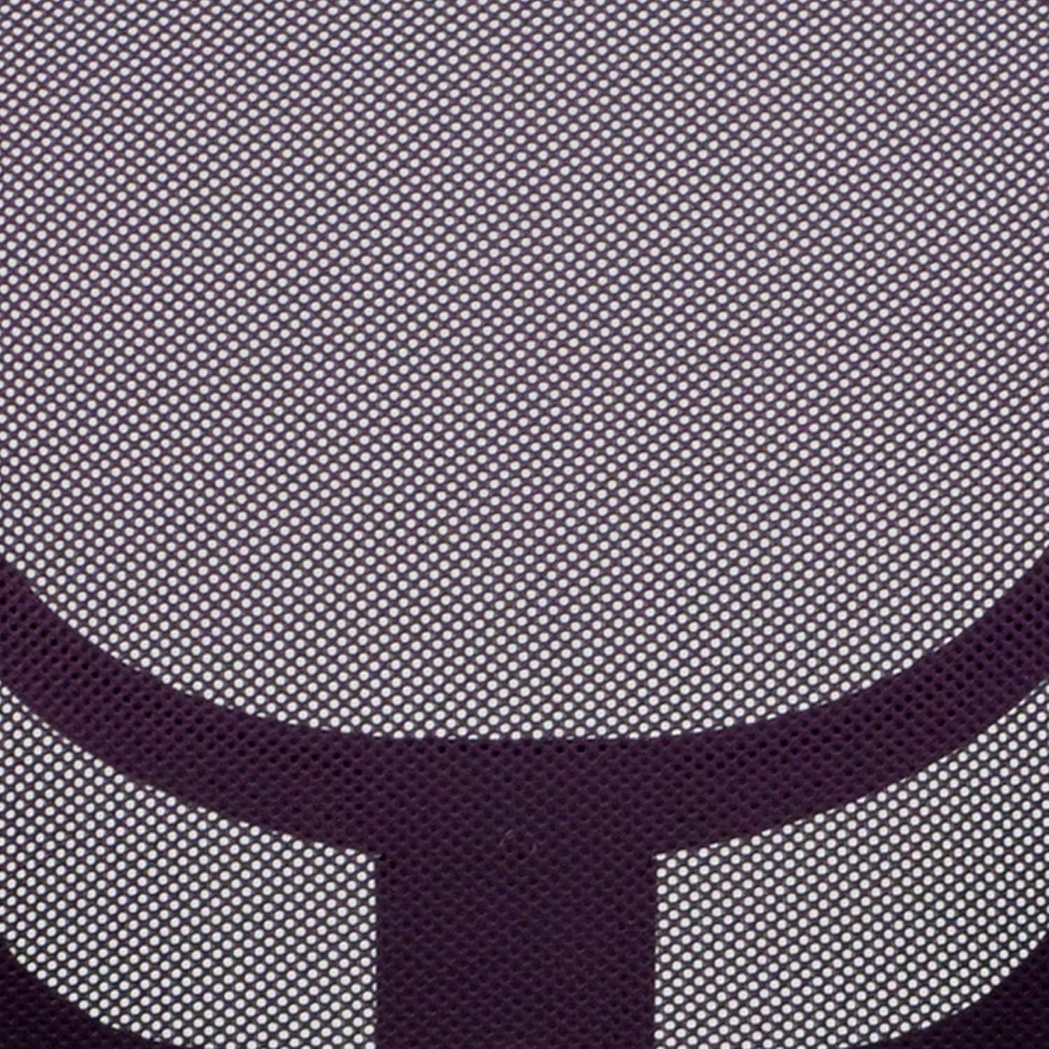 image:imageFlash Furniture Neri Low Back Black Mesh Swivel Task Office Chair with Curved Square Back and ArmsPurple