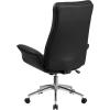 Flash Furniture High Back Black LeatherSoft Executive Swivel Office Chair with Flared Arms