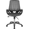 Flash Furniture Newton Mid-Back Ergonomic Office Chair with Contemporary Mesh Design in Gray