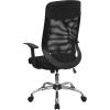 Flash Furniture Noreen High Back Black Mesh Executive Swivel Office Chair with Arms