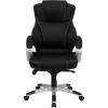 Flash Furniture Hawkins High Back Black LeatherSoft Contemporary Executive Swivel Ergonomic Office Chair