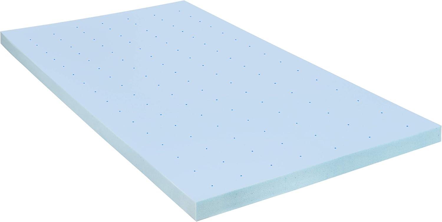 image:imageFlash Furniture 14 Inch Metal Platform Bed Frame with 12 Inch Pocket Spring Mattress in a Box and 3 inch Cool Gel Memory Foam Topper Twin