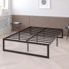 Flash Furniture 14 Inch Metal Platform Bed Frame with 10 Inch Pocket Spring Mattress in a Box (No Box Spring Required) – Full(Modern)