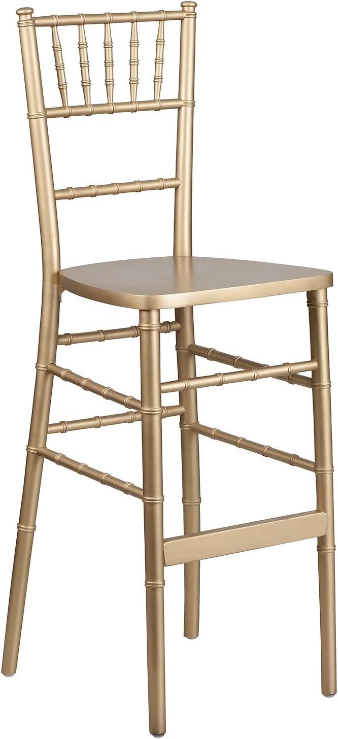 image:imageFlash Furniture 2 Pack HERCULES Series Gold Wood Chiavari BarstoolSet of 2