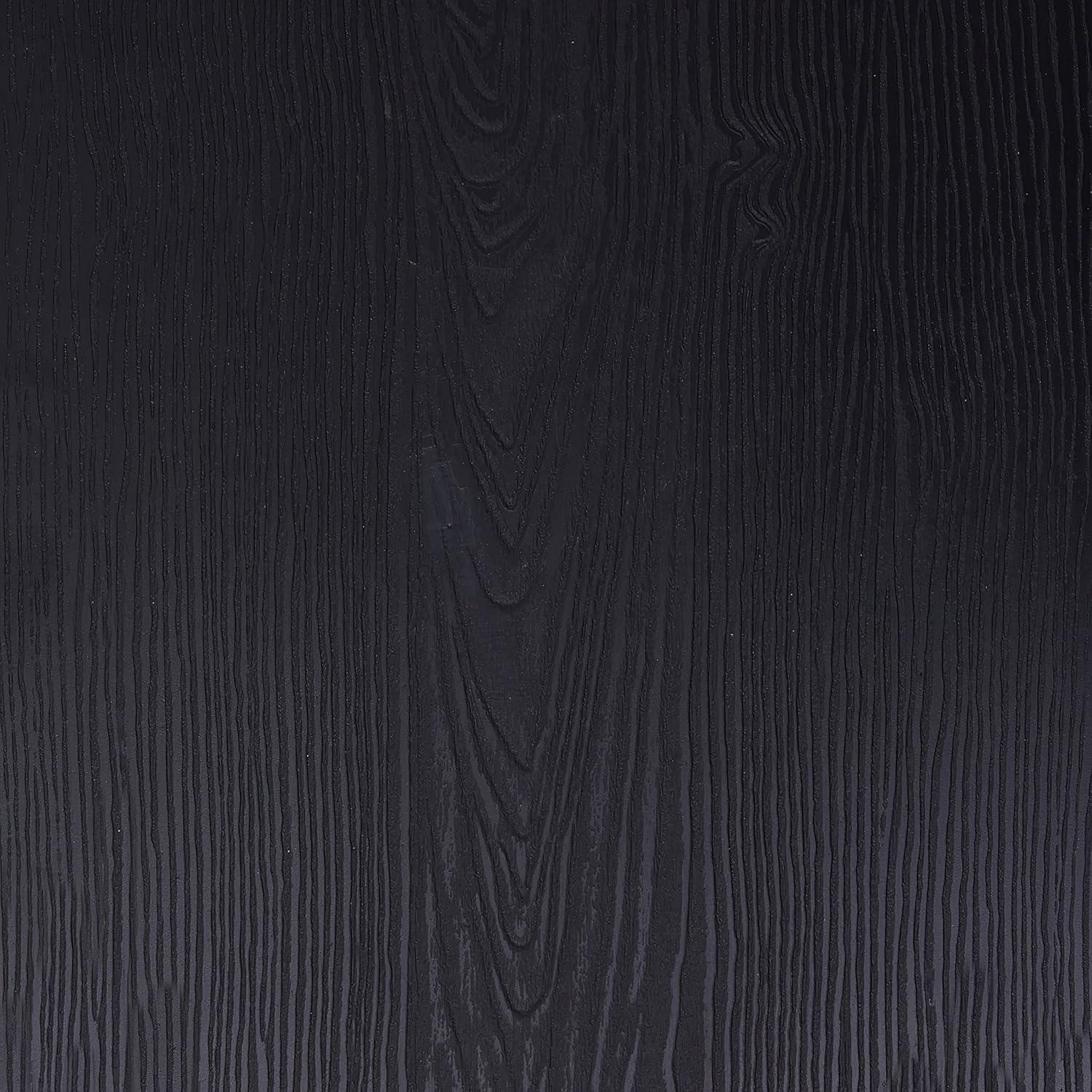 image:imageFlash Furniture Carly Commercial Grade 30 High Black Metal IndoorOutdoor Bar Height Stool with Back and Black Polystyrene SeatBlackBlack