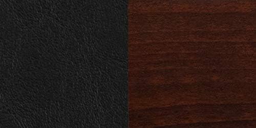 image:imageFlash Furniture Darby Series Slat Back Walnut Wood Restaurant Barstool Black Vinyl SeatBlack Vinyl SeatWalnut Wood Frame